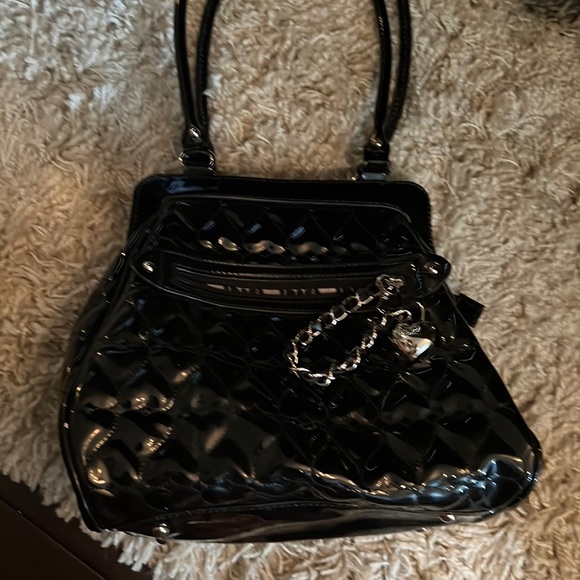 Patent leather look purse - Picture 1 of 2
